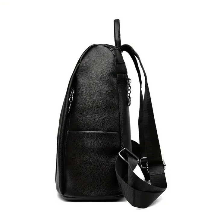Women’s Anti-Theft Leather Backpack | Secure and Stylish Travel Bag