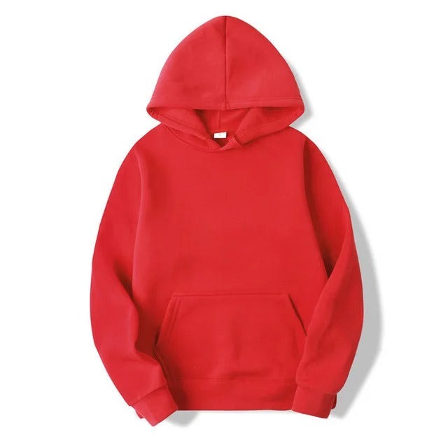 Hoodie with Kangaroo Pocket and Long Sleeves for Women