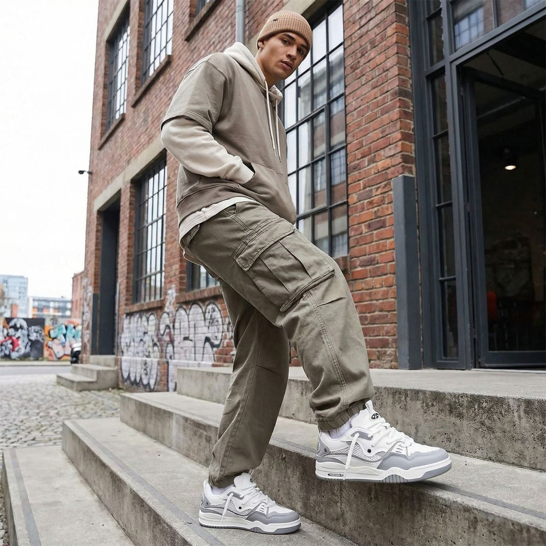 George | Men's Chunky Trainers Thick Sole Sneakers