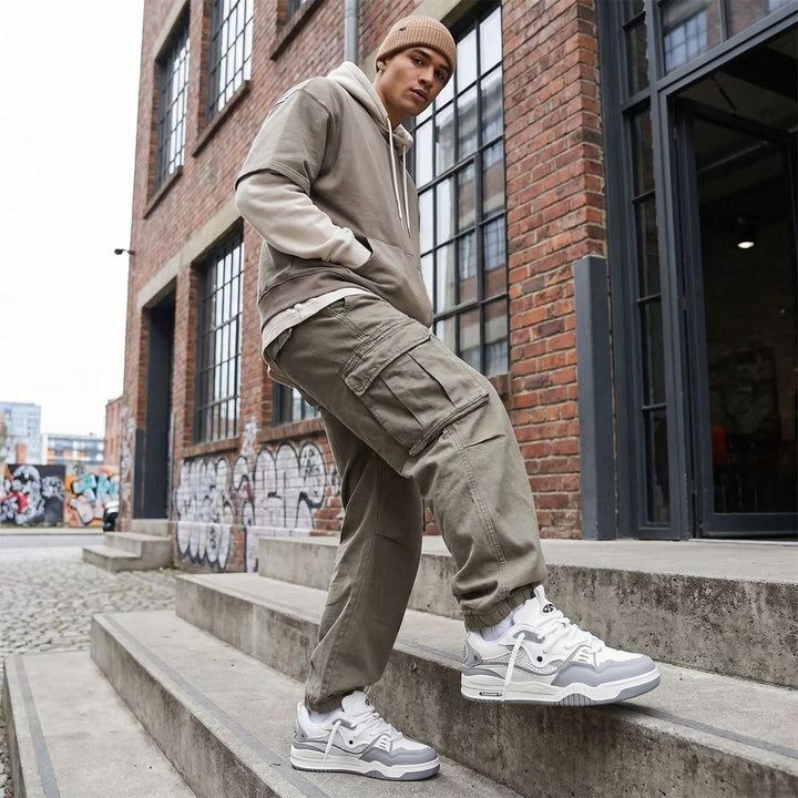 George | Men's Chunky Trainers Thick Sole Sneakers
