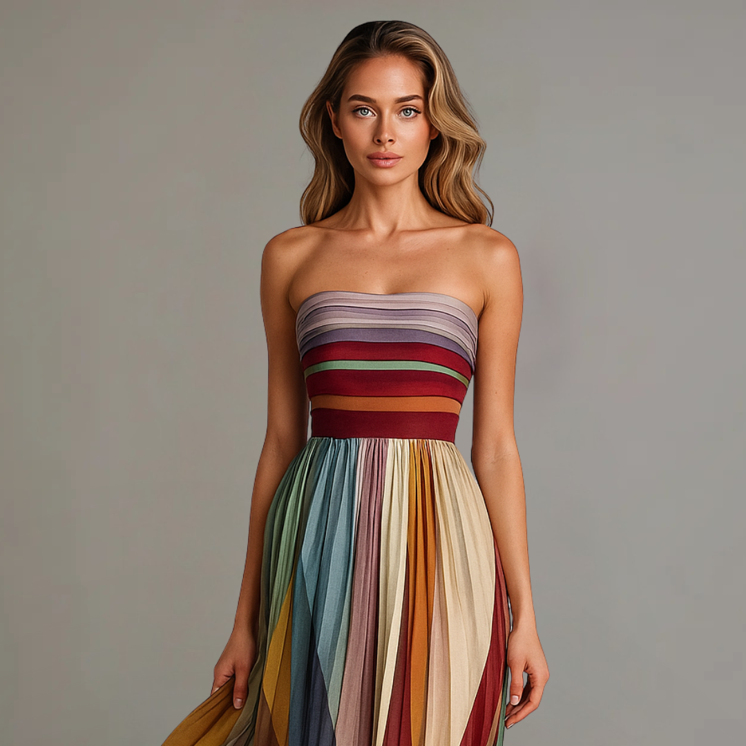 Women's Holiday Glamour Maxi Dress