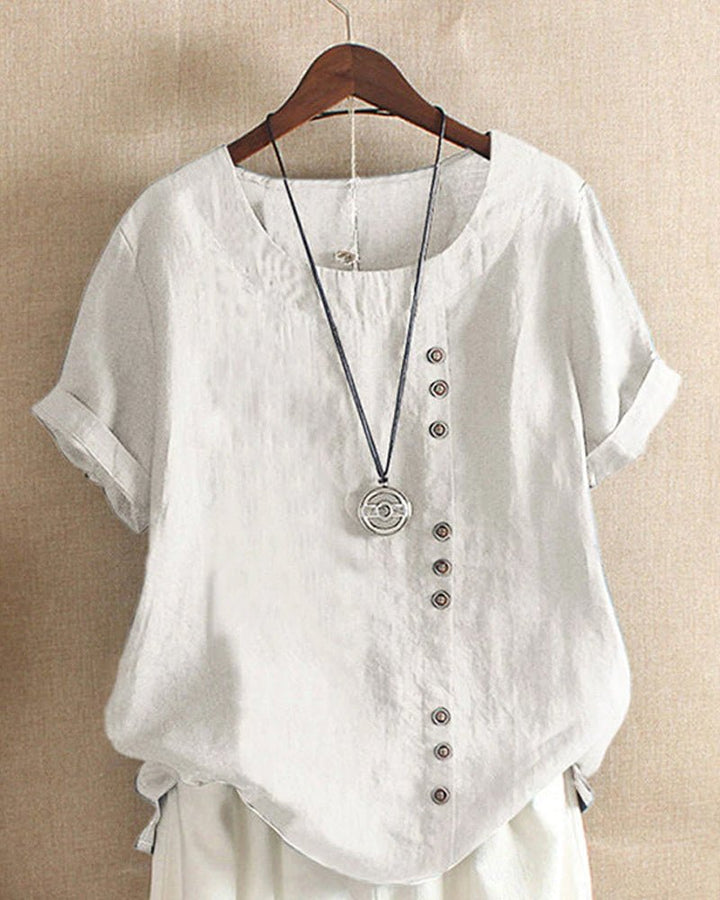 Women's Button Front Casual Top