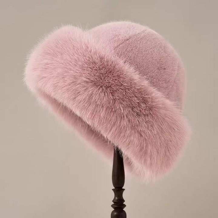 Women's Vintage Faux Fur Hat | Winter Elegant Headwear