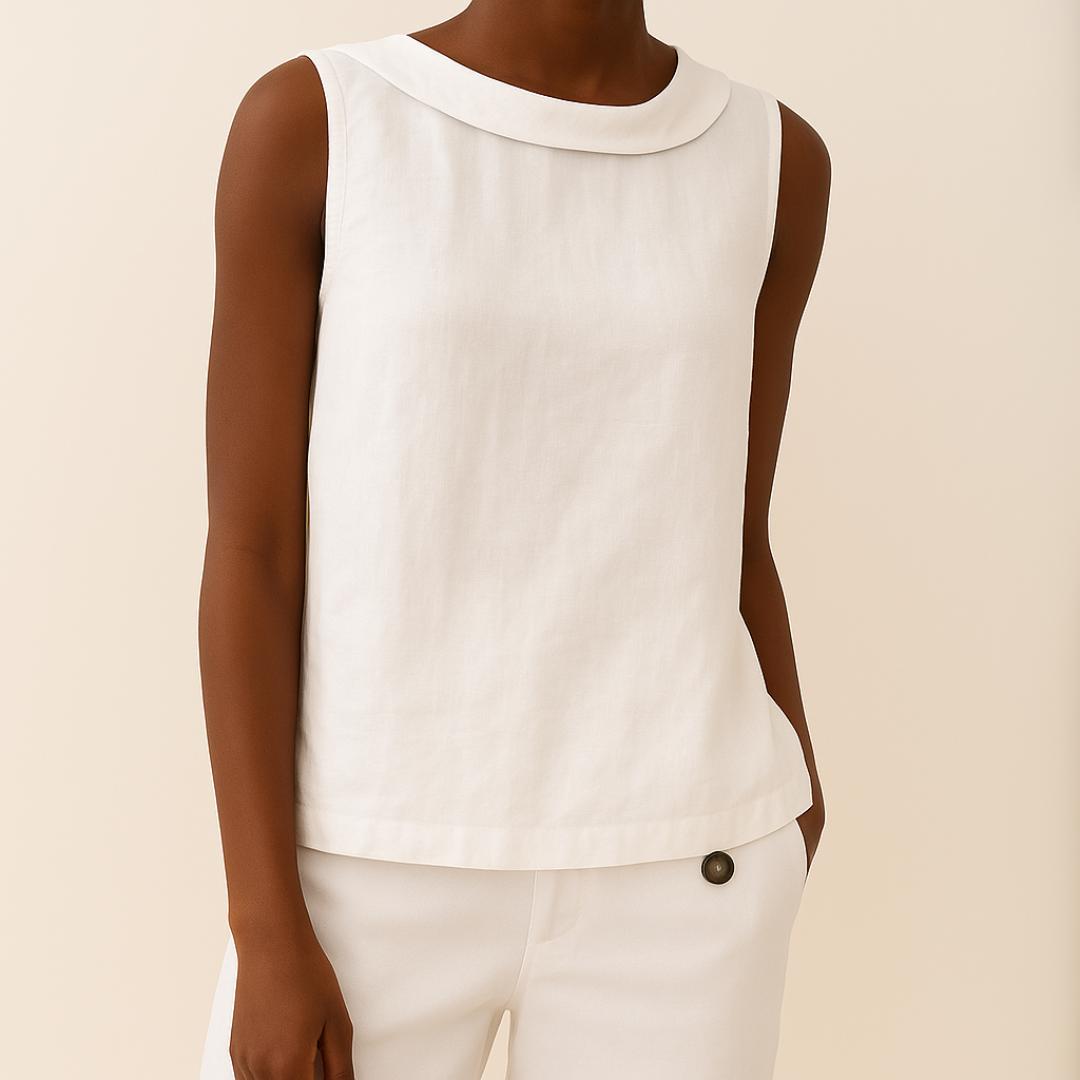 Zoe | Women's Sleeveless High Neck Top