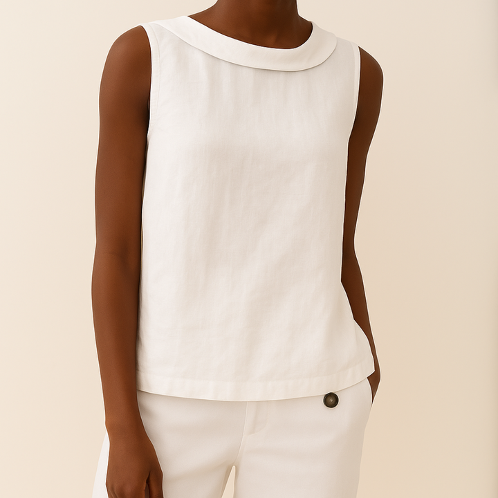 Zoe | Women's Sleeveless High Neck Top