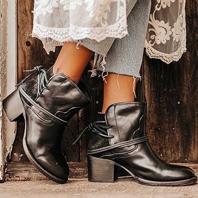Ankle Boots with Modern Shape and Clean Design for Women