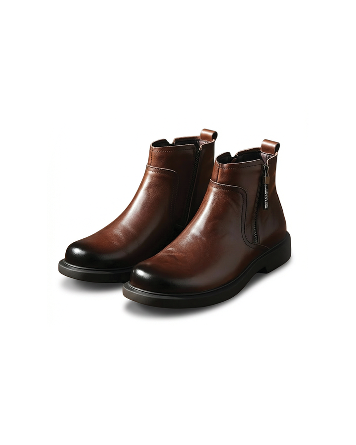 Boots Side Zip Ankle Style for Men