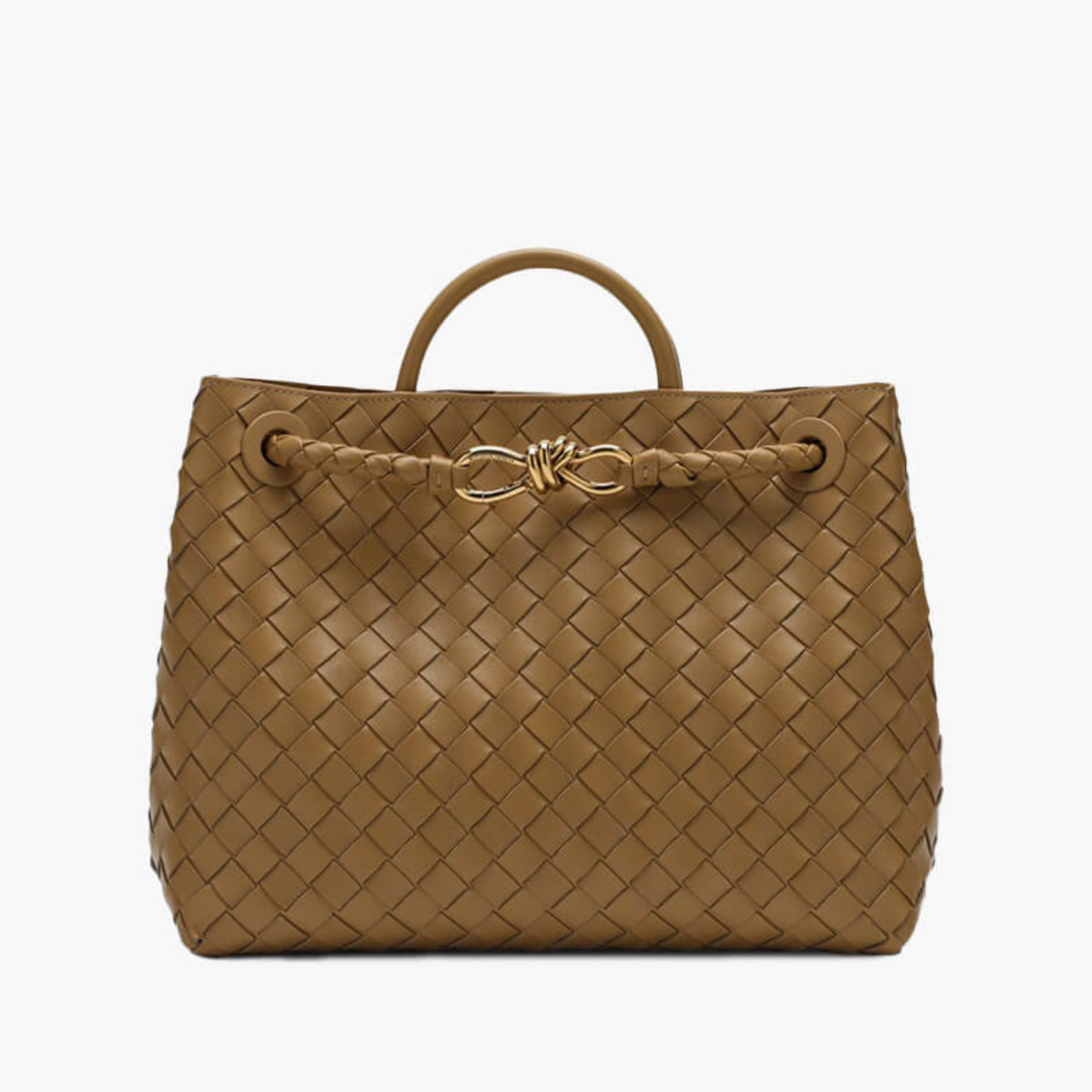Women's Woven Top Handle Bag | Elegant and Eco-Friendly Design