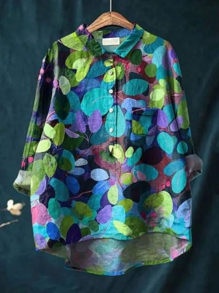 Women's Blooming Floral Everyday Blouse