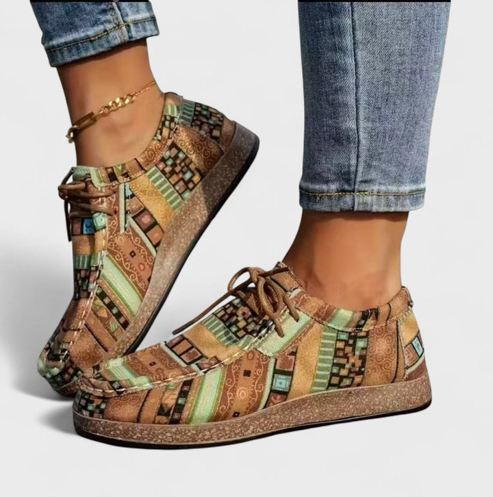Eleanor | Women's Wide Fit Walking Sneakers Slip On