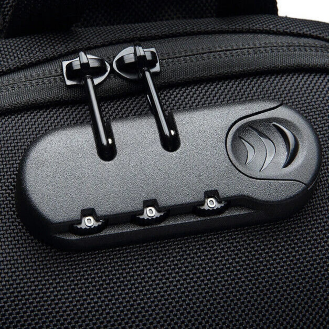 Anti-Theft Crossbody Sling Bag | USB Charging and RFID Protection