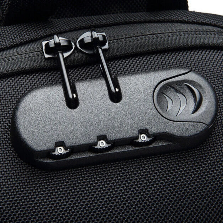 Anti-Theft Crossbody Sling Bag | USB Charging and RFID Protection