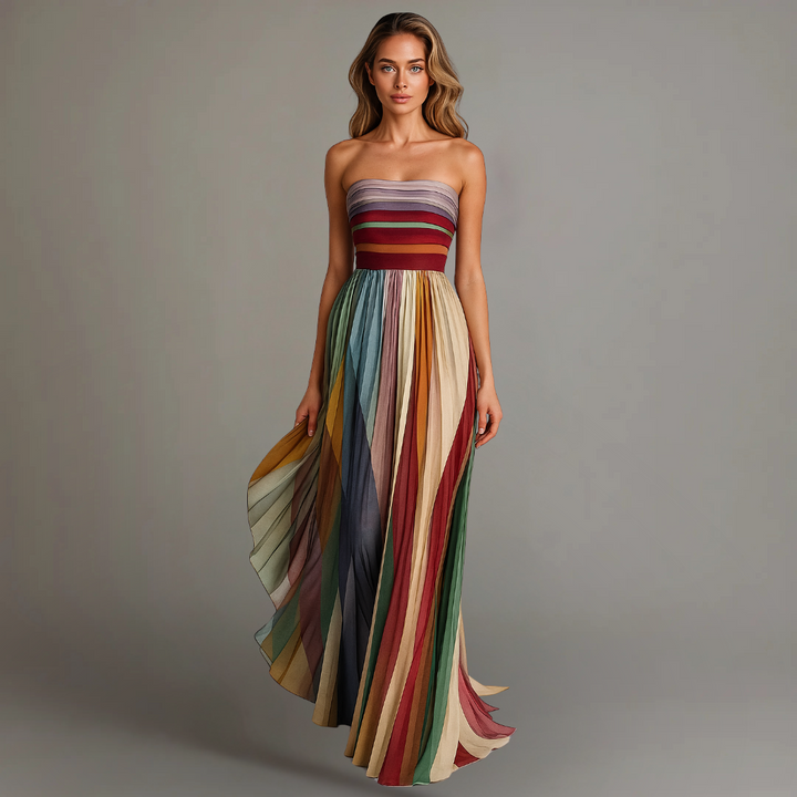 Women's Holiday Glamour Maxi Dress