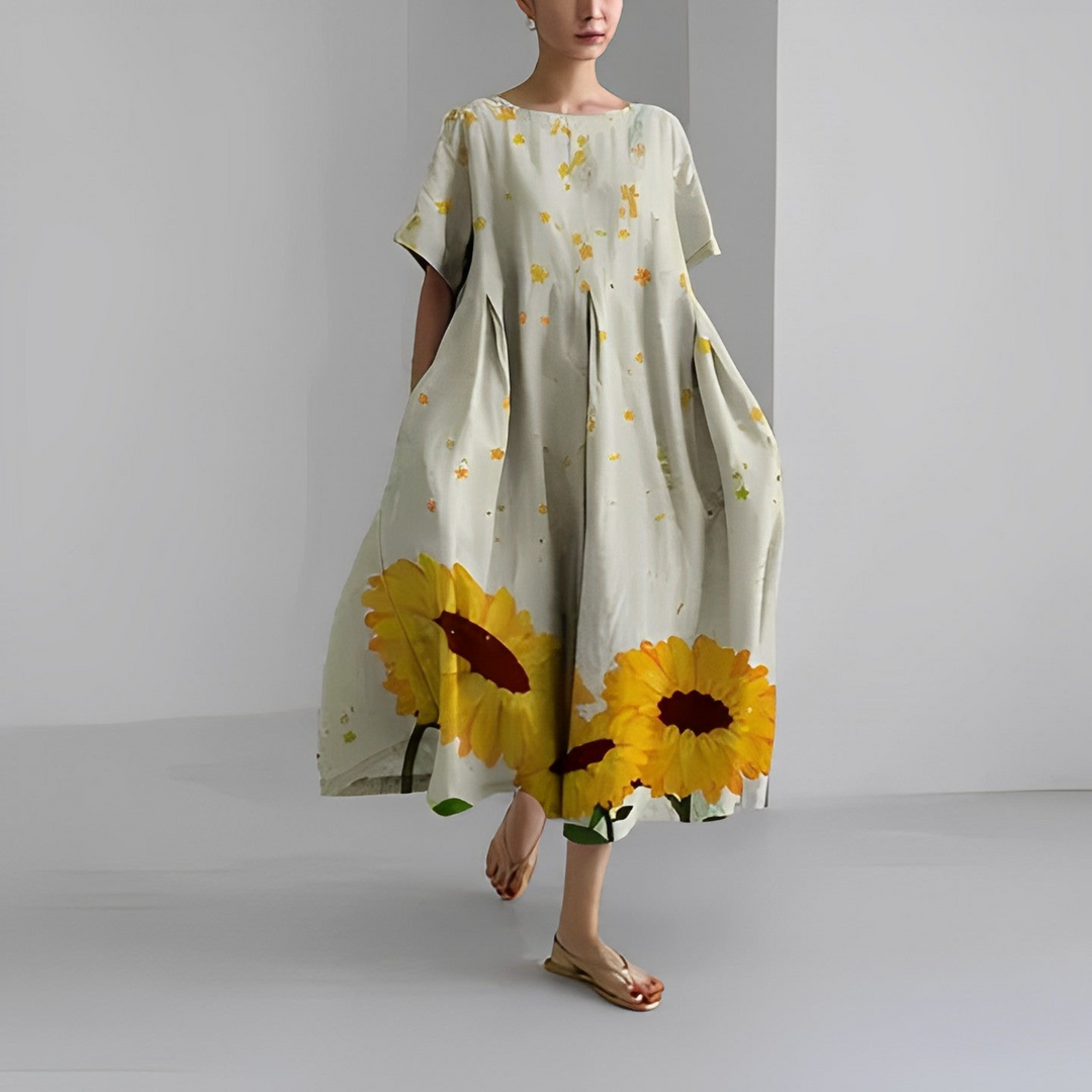 Flowy Floral Maxi Dress