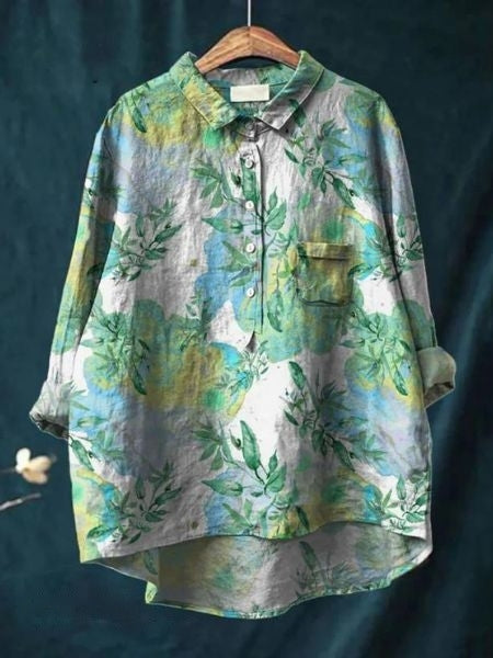 Women's Blooming Floral Everyday Blouse