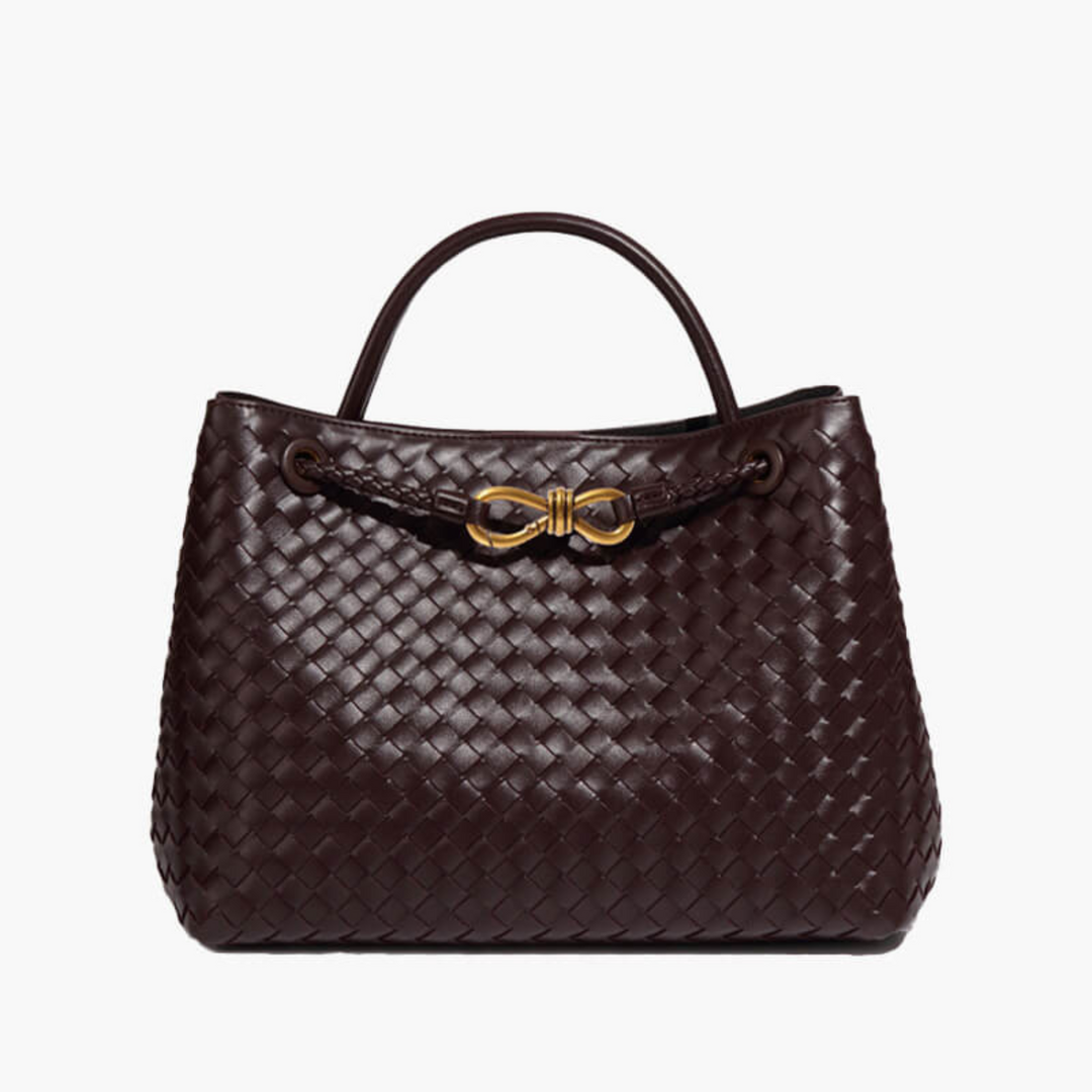 Women's Woven Top Handle Bag | Elegant and Eco-Friendly Design