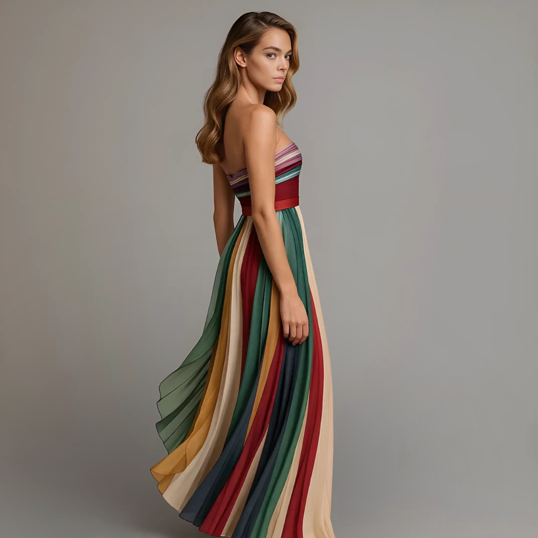 Women's Holiday Glamour Maxi Dress