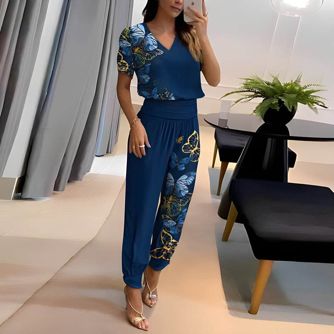 Women’s Blouse and Pants Set | Two-Piece Matching Outfit