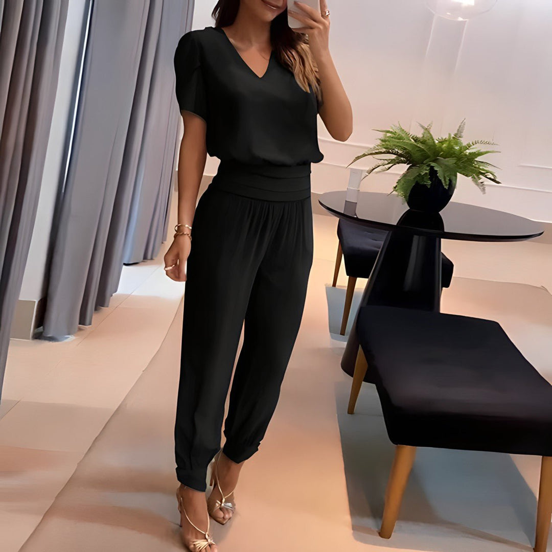 Women’s Blouse and Pants Set | Two-Piece Matching Outfit