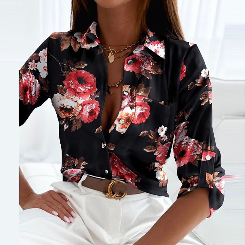 Arabella | Turned-Down Collar Blouse 4