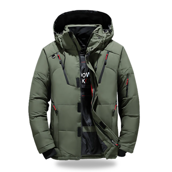 Arctic waterproof winter jacket with hood 3