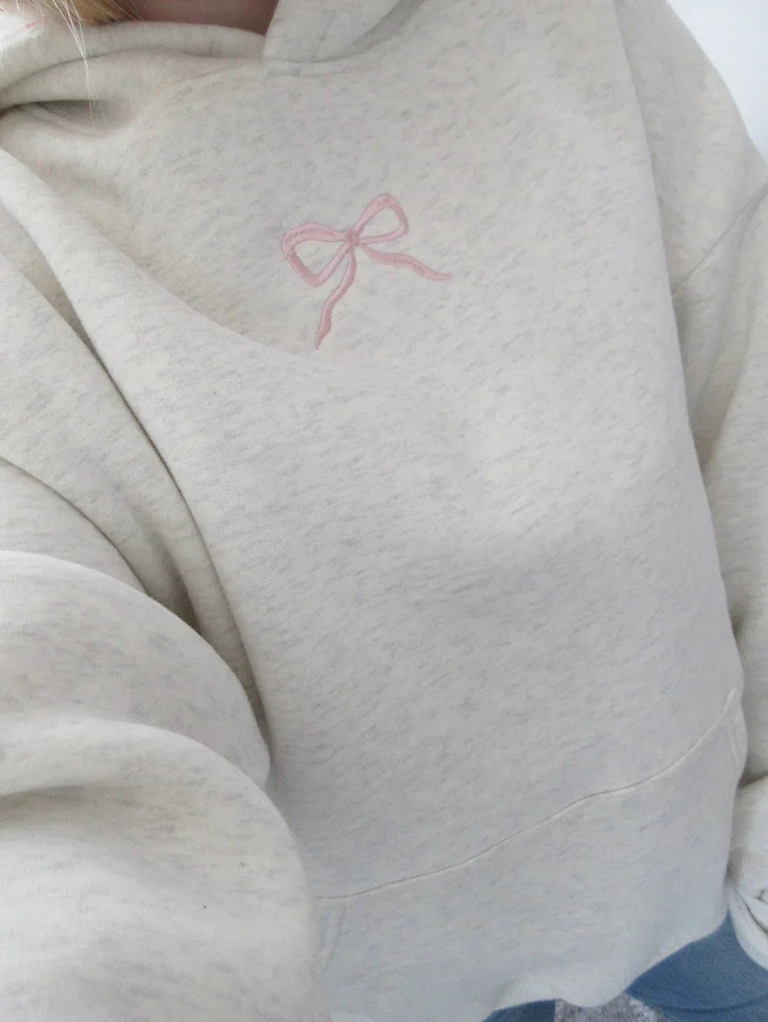 Aria | Hoodie with Bow Detail 0