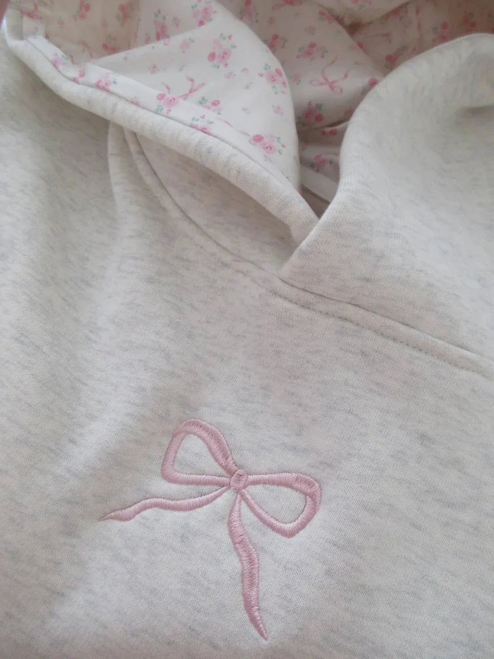 Aria | Hoodie with Bow Detail 1