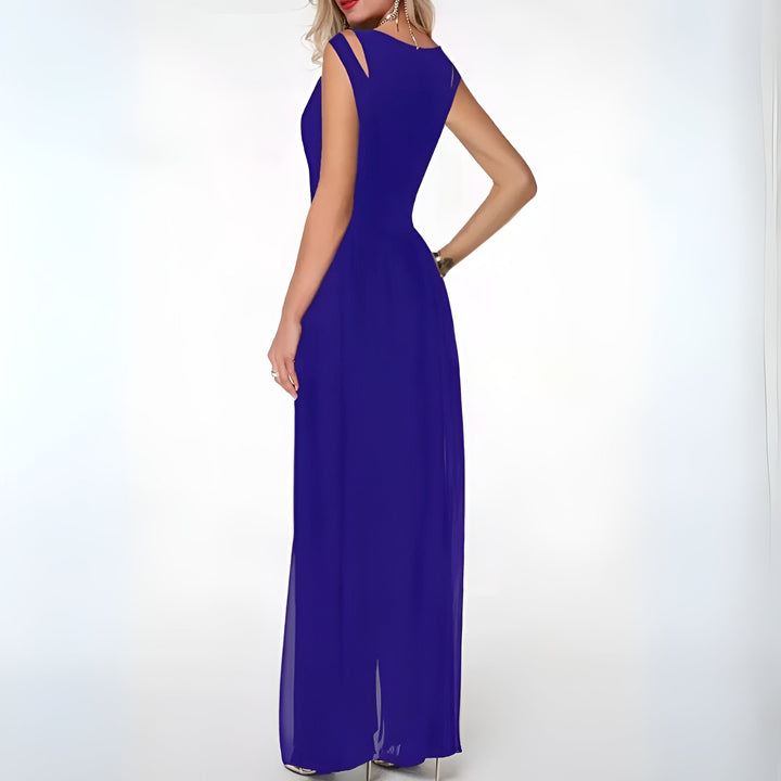 Women’s Sleeveless Jumpsuit with Wide Leg | Summer