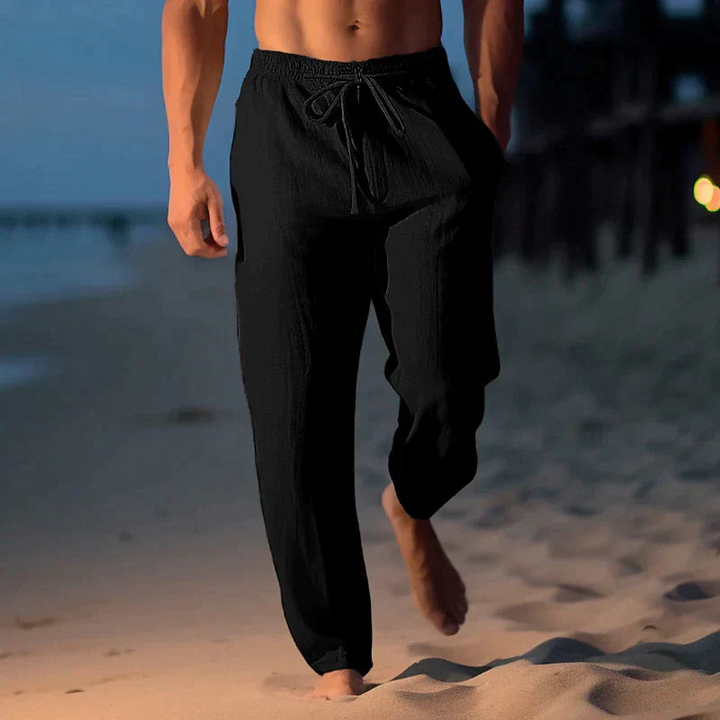 Men’s Summer Pants with Drawstring | Casual