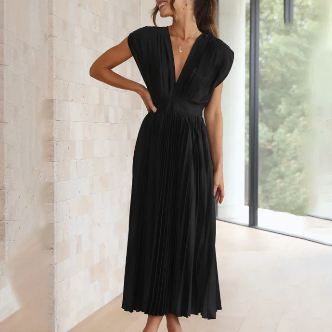 Women's Soft Flow Wedding Maxi Dress