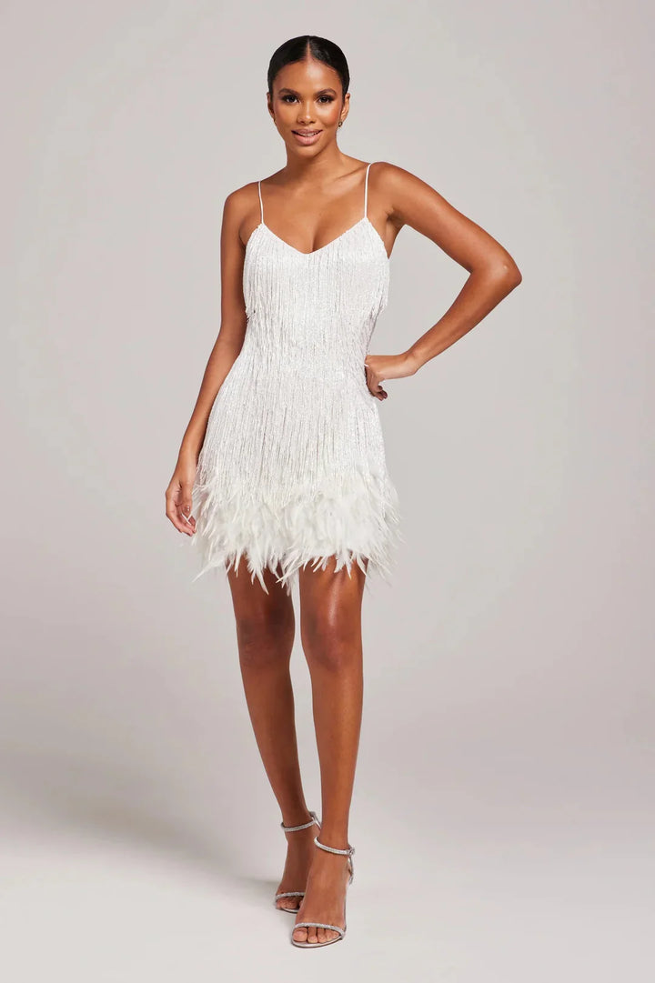 Fringe Mini Dress for Women