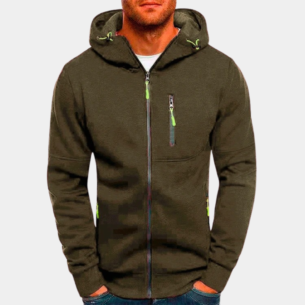 Henry | Men's Zip Hoodie Jacket