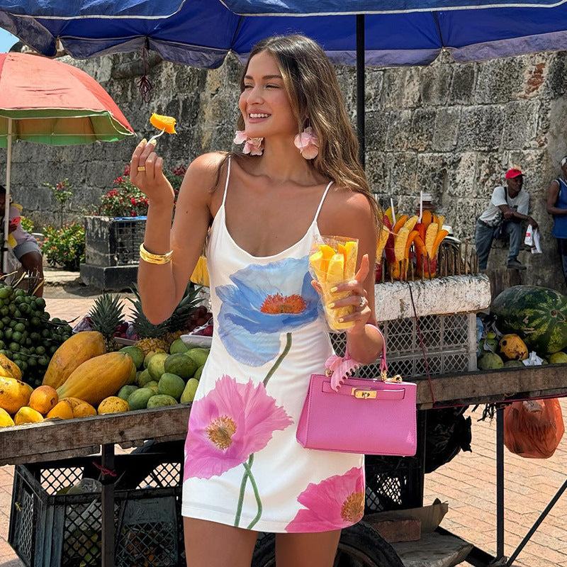 Camryn | Floral Mini Dress 0
