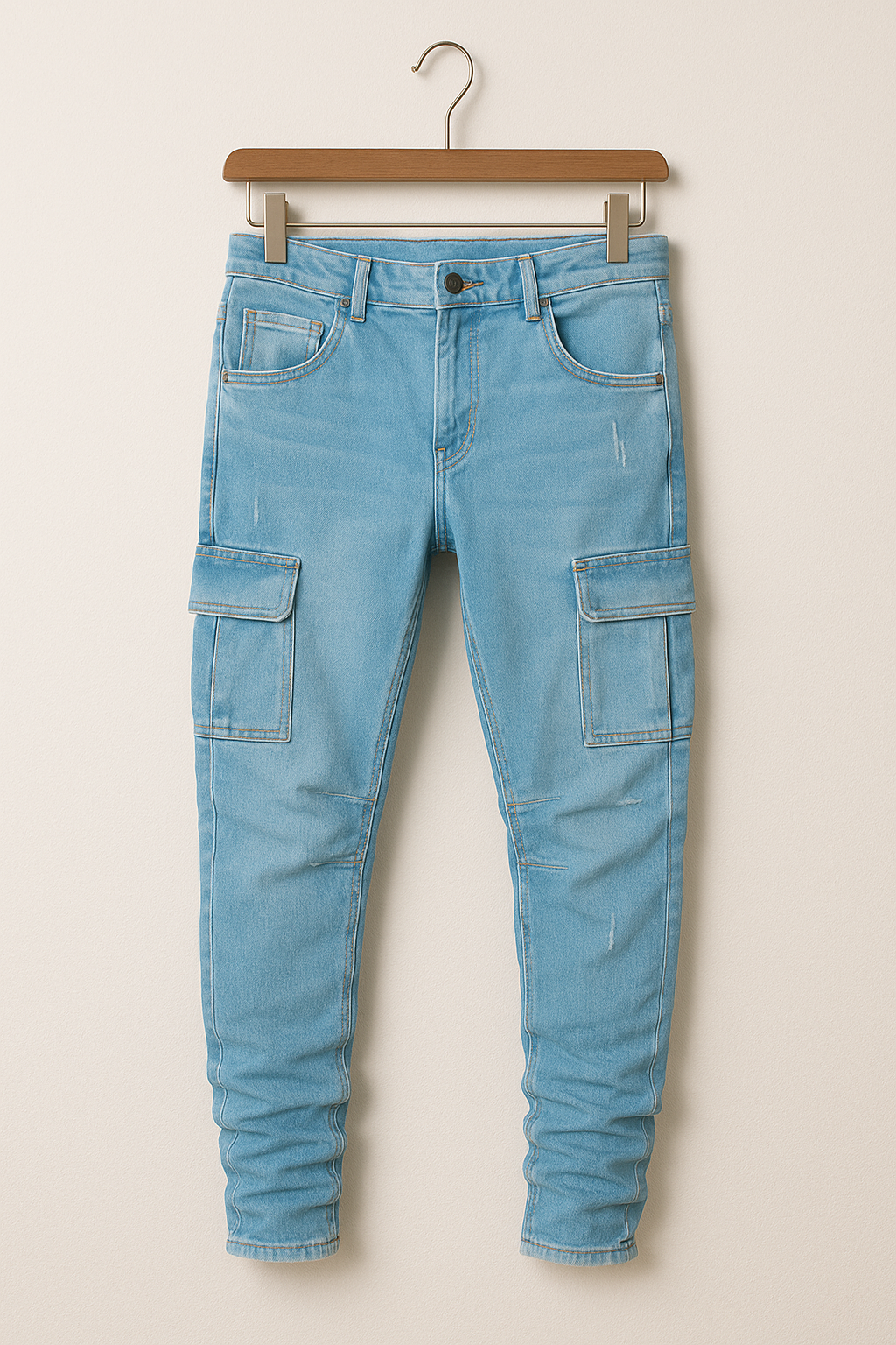 Casper stretchy cargo jeans 1