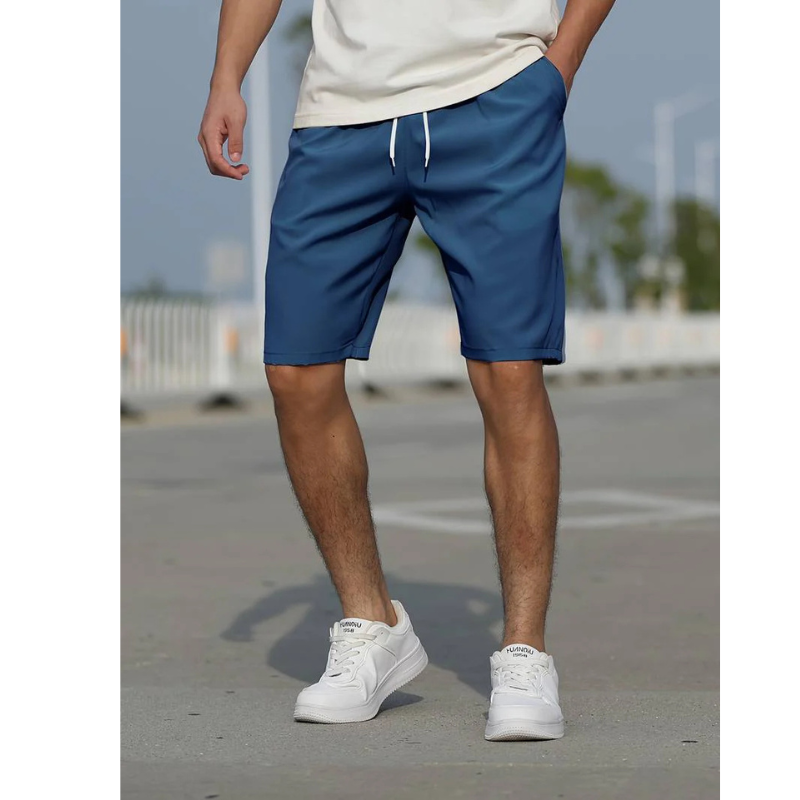 Casual shorts with cord for men | Low body height 1