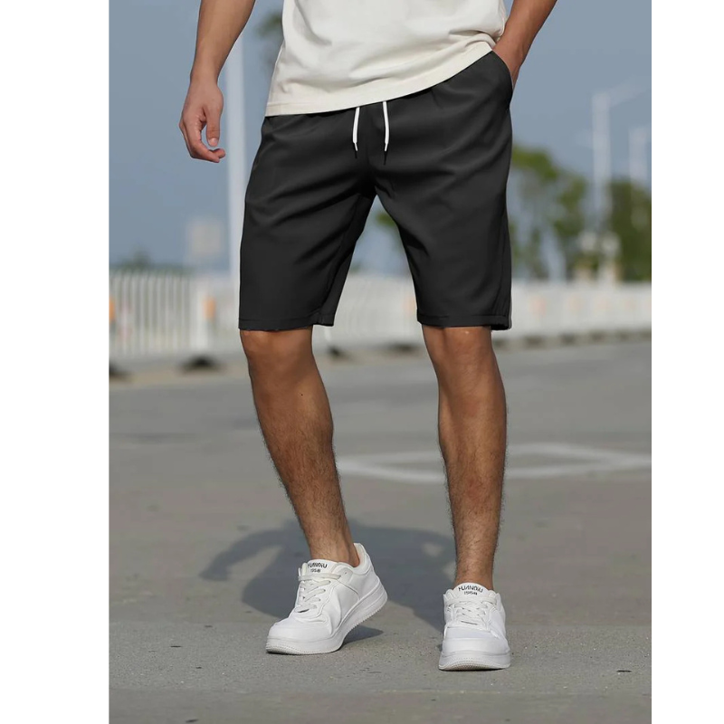 Casual shorts with cord for men | Low body height 2