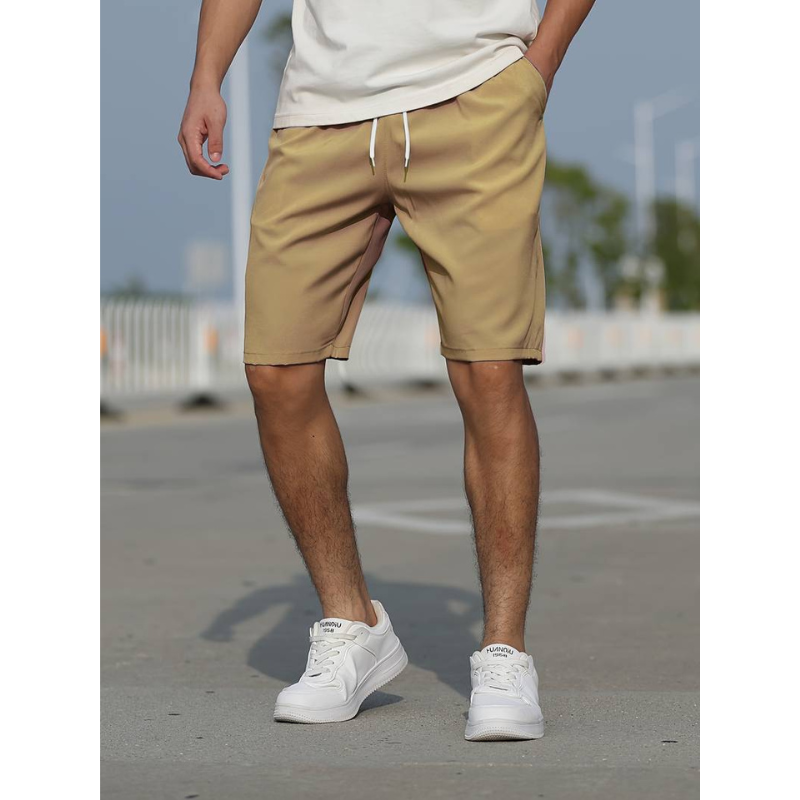 Casual shorts with cord for men | Low body height 4