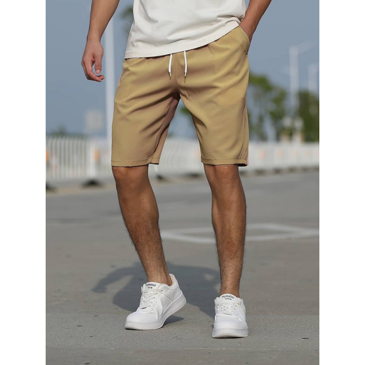 Casual shorts with cord for men | Low body height 4