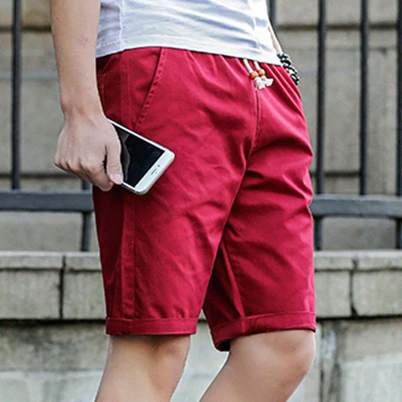 Casual shorts with cord for men | Low body height 6