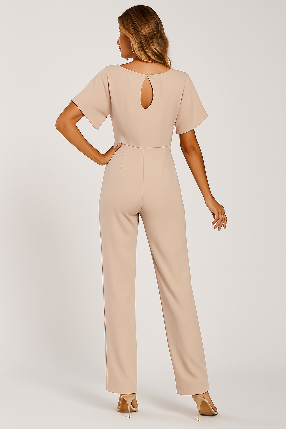 Elva tie belt overall 3