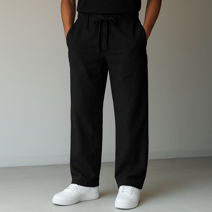 Relaxed Drawstring Pants for Men