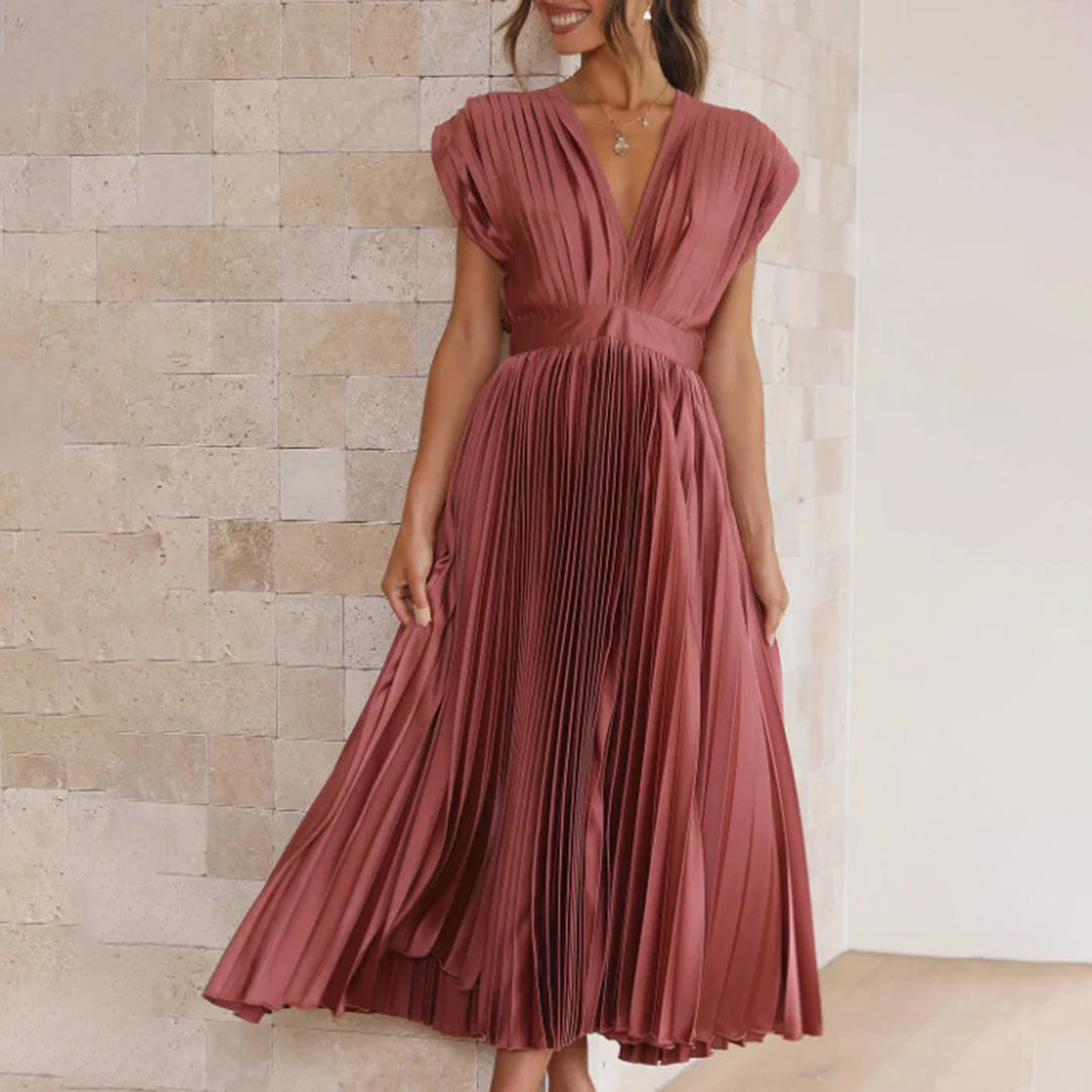 Women's Soft Flow Wedding Maxi Dress