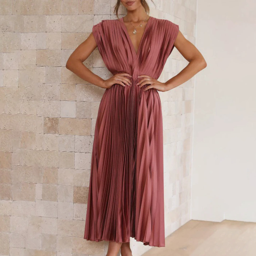 Women's Soft Flow Wedding Maxi Dress