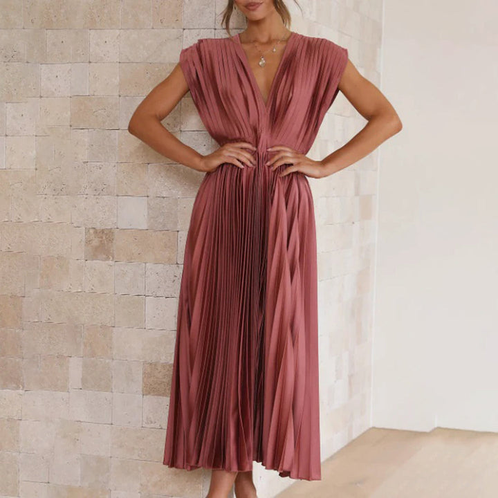 Women's Soft Flow Wedding Maxi Dress