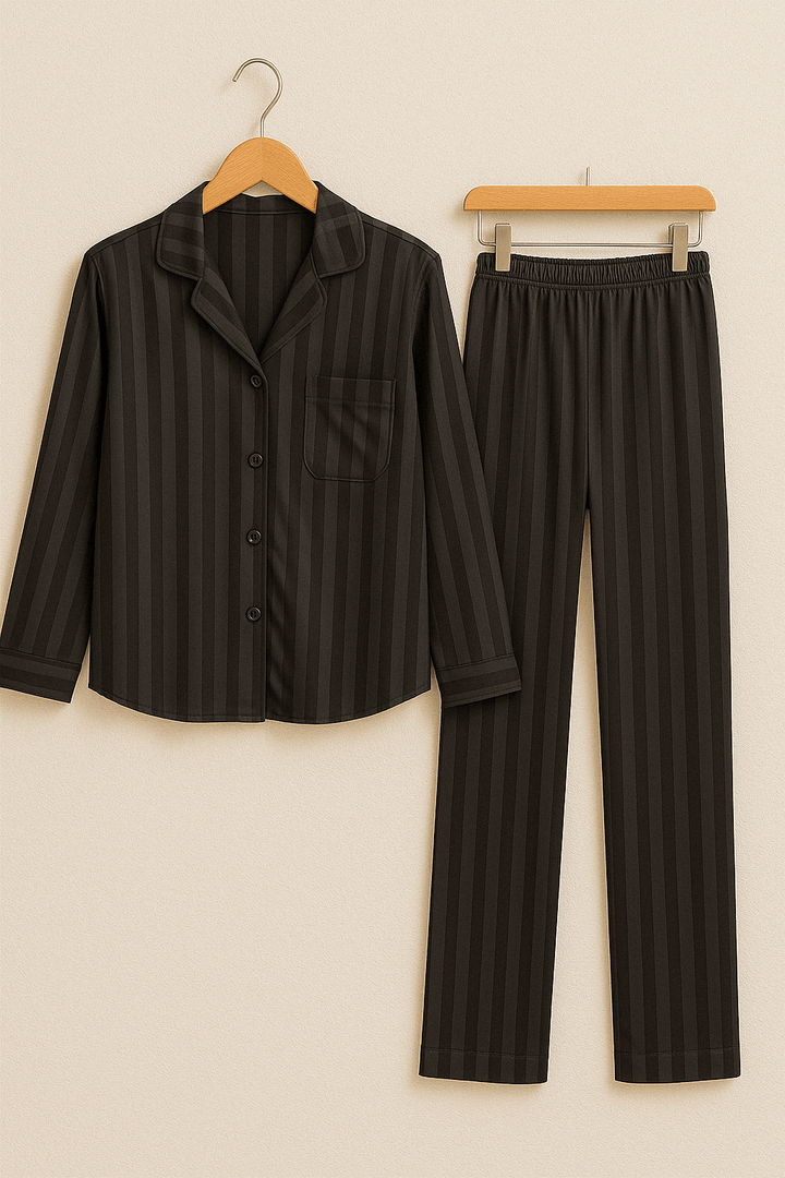 Women’s Striped Pajama Set | Long Sleeve Sleepwear