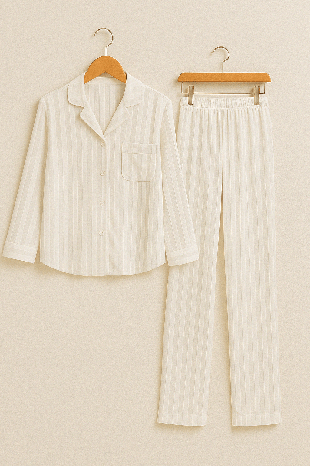 Women’s Striped Pajama Set | Long Sleeve Sleepwear