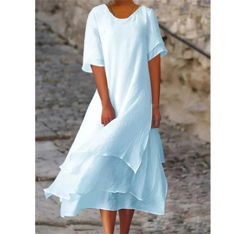 Comfortable elegant women's dress | Midi 3