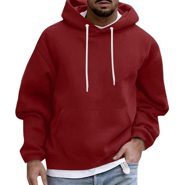 Comfortable hoodie with bags for men 3