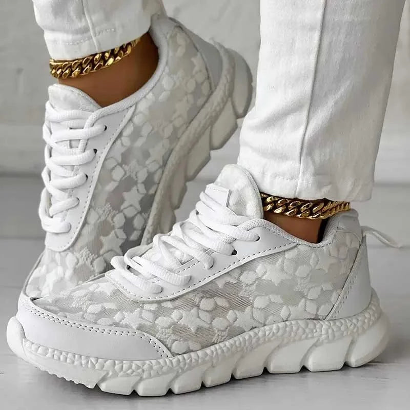 Comfortable orthopedic sneakers from mesh 1