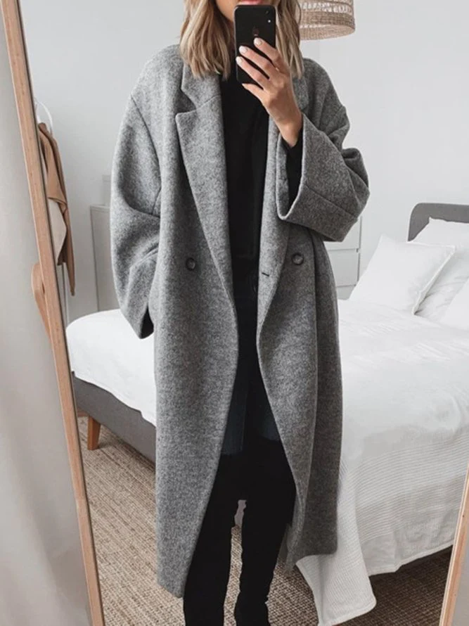Cordelia™ - Cozy long coat 1